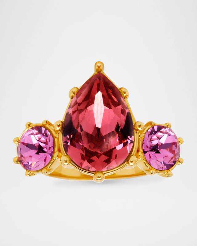 Crystal Prong Ring